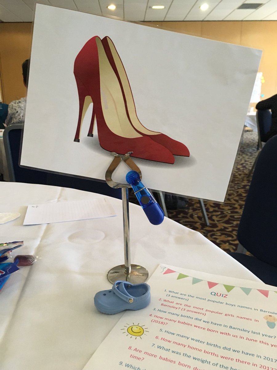 Barnsley – shoe and quiz – shoe for table stands – Copy