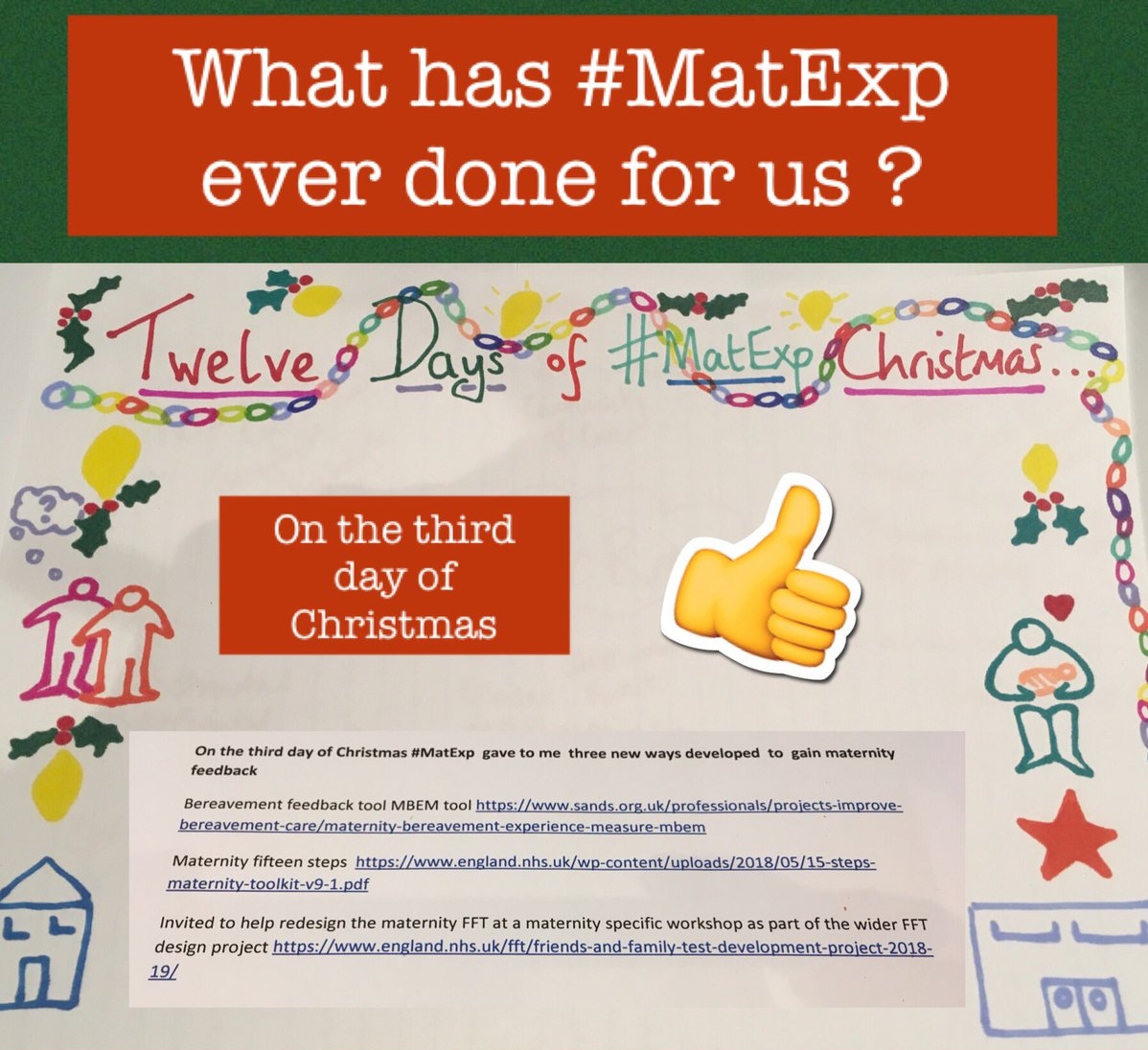MatExp 12 days of Christmas Day 3